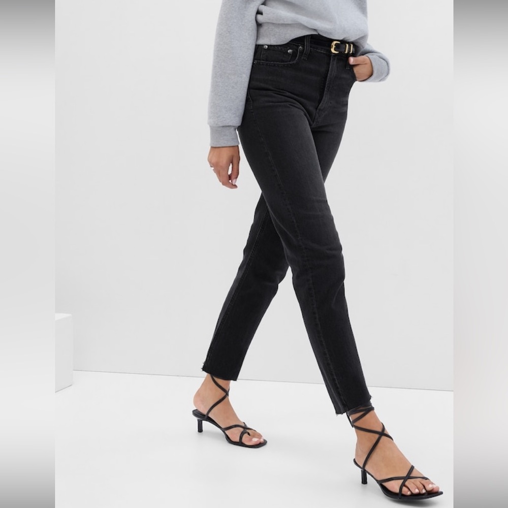 Gap Sky High Rise Cheeky Straight Jeans